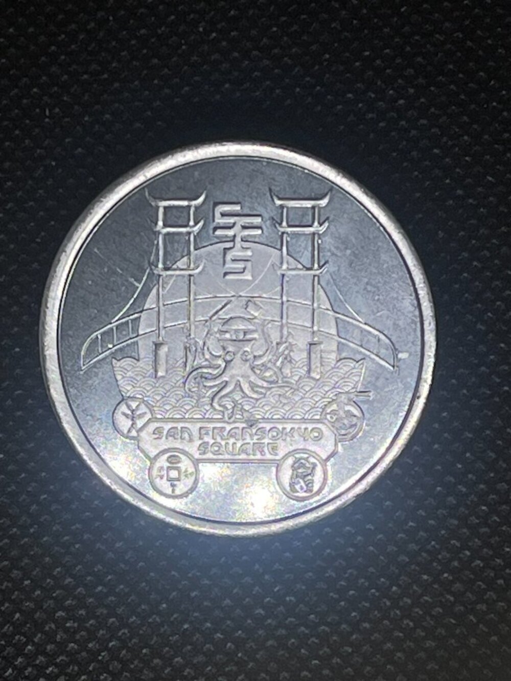 DCA 25 Years San Fransokyo Square Disney Medallion